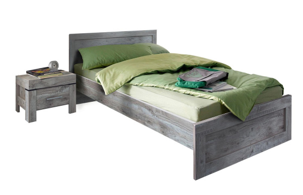 Кровать одинарная Гранде П6.606.1.09 (П622.09) (Дуб Юкон 900*2000)