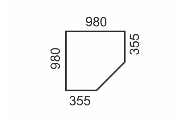 Шкаф угловой 2D ОЛИВИЯ