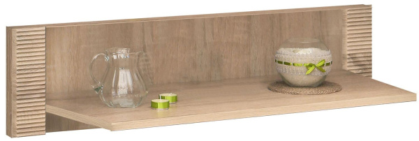 Полка консольная Гресс П6.501.0.19 (П501.19) (Дуб Сонома светлый)