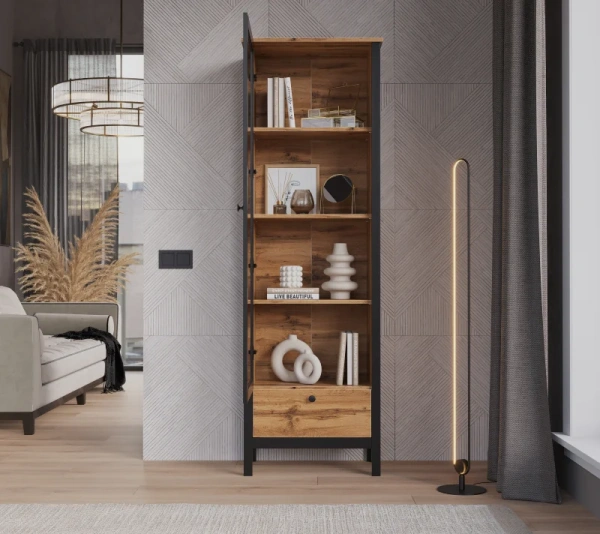 Шкаф ЛОФТ REG1W1S