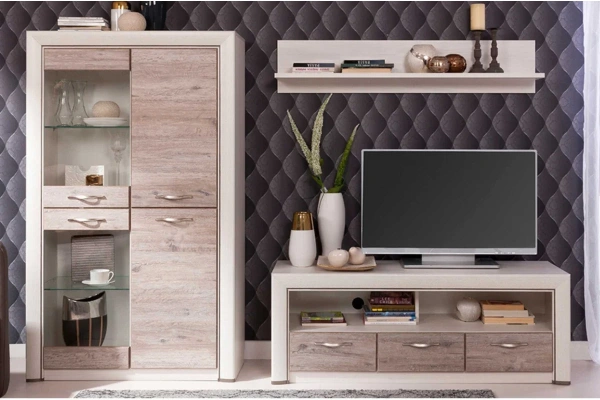 Шкаф-витрина 2V2D ОЛИВИЯ