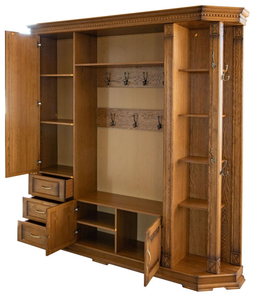 Шкаф комбинированный для прихожей Верди Классик П3.0487.3.02