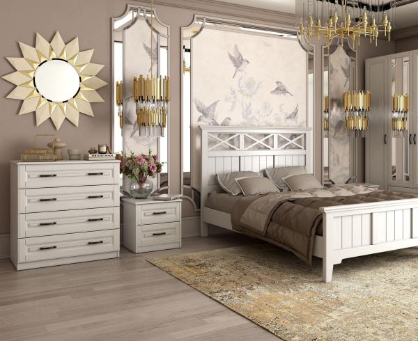 Тумба прикроватная Кантри 2 ящика