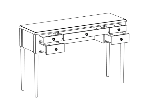 Столик туалетный Blues