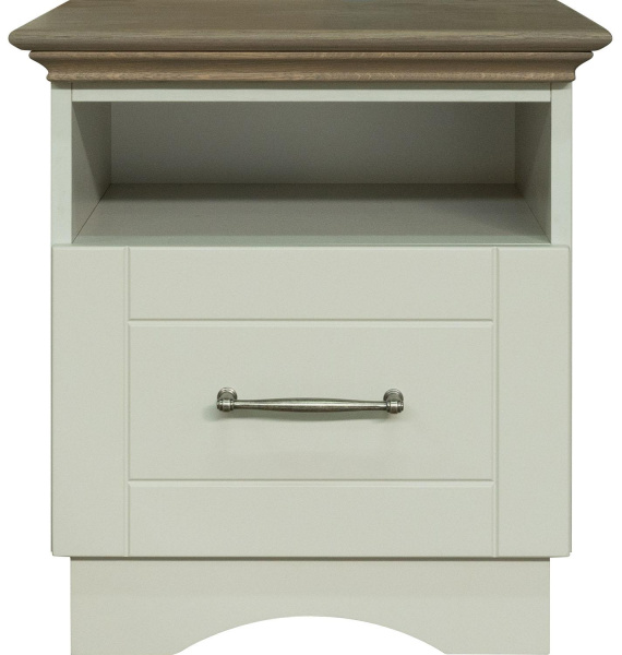 Тумба прикроватная Шанталь П6.952.1.04 (Пепел+Дуб Сахара)