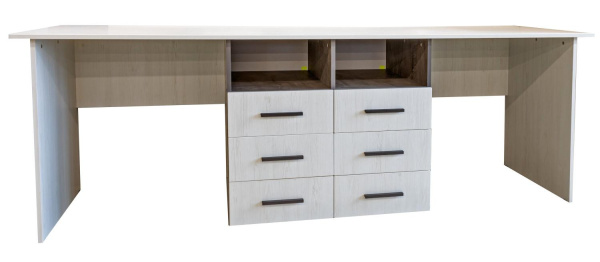 Стол письменный Луна П7.049.2.53 (Сосна рандерс + оникс)