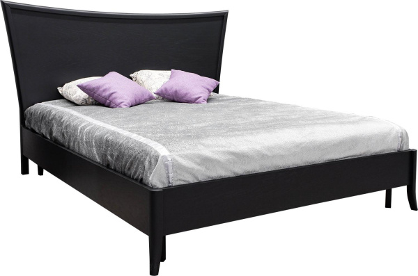 Кровать двойная 2-16 Тиффани БМ2.681.1.10 (Антрацит 1600*2000)