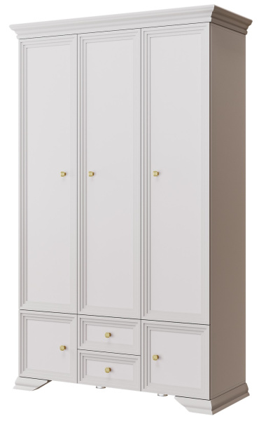 Шкаф Орландо ШР-3 без зеркала (Без зеркала,Персидский жемчуг/Льняной)