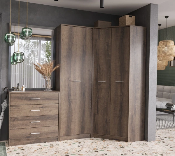 Шкаф угловой НЕПО SZFN2D