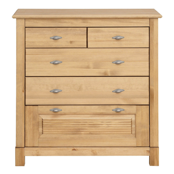 Комод 5 ящиков Рауна 221 (бейц/масло)