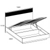 Кровать с подъемником SIMPLE 160