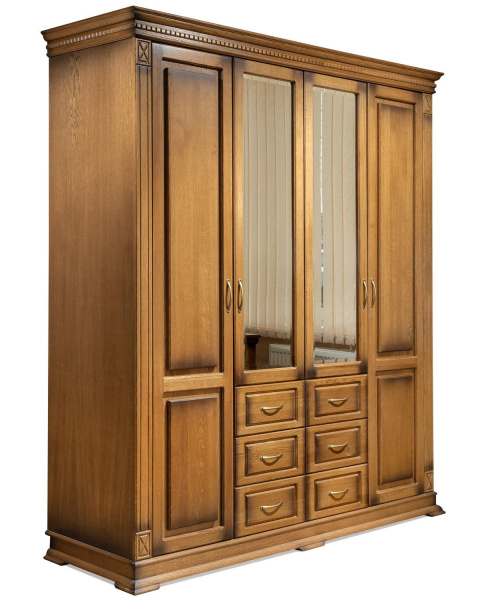 Шкаф для одежды 4д Верди Классик П3.0487.1.01