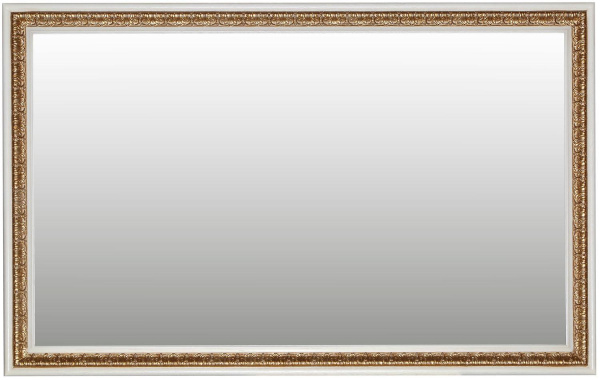 Зеркало настенное Милана 18 П4.265.0.18(265.18) (Слоновая кость с золочением)