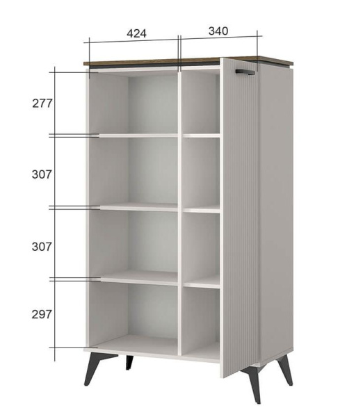 Шкаф открытый 1D P ВИНАТИ