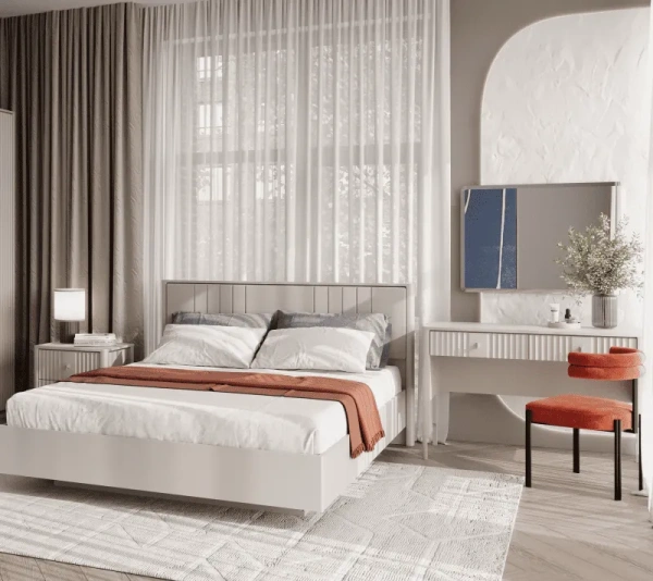 Кровать б.о. с м. э. ДАЛИЯ LOZ160х200