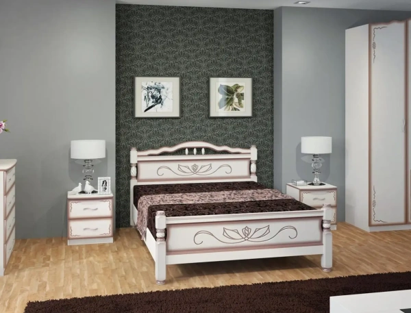 Кровать двуспальная Карина 5