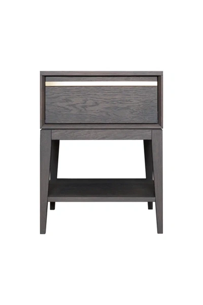 Тумба прикроватная Sydney с 1 ящиком (Дуб Графит)