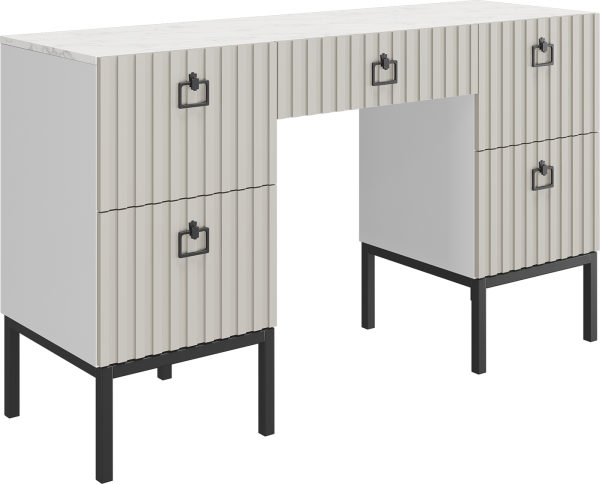 Стол туалетный Эдем (Сабия-белая/Латте)