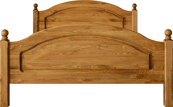 Кровать двойная Лотос БМ2.701.1.14/2.701.1.10