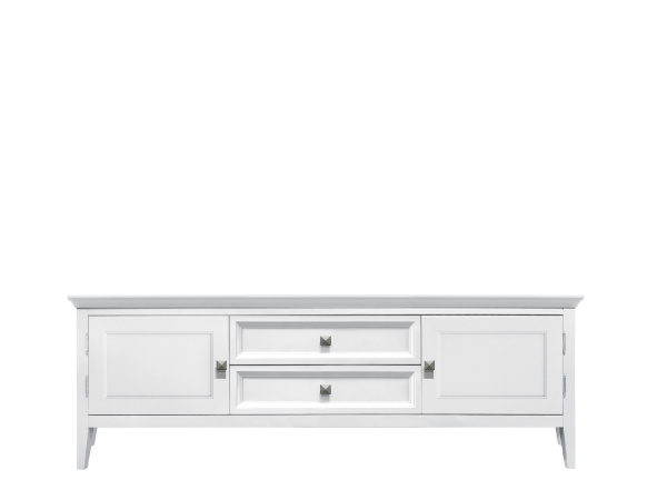 Тумба ТВ Manhattan 2 ящика 2 дверцы (Белый)
