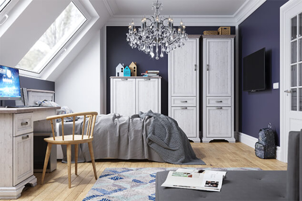 Шкаф 2D1S МОНАКО