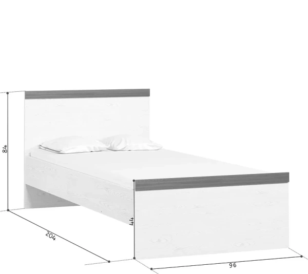 Кровать б.о. ПОРТО LOZ90х200