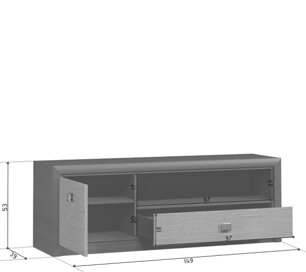 Тумба КОЕН RTV1D1S