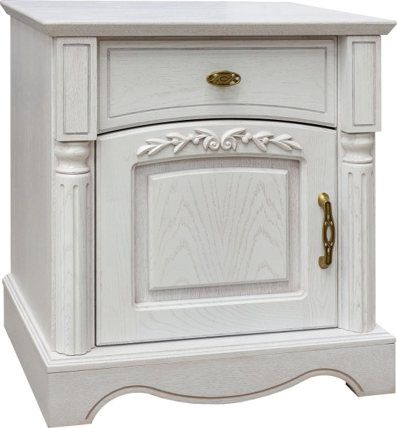 Тумба прикроватная Паола БМ2.671.1.30-01(2162-01) (Розовый пепел)