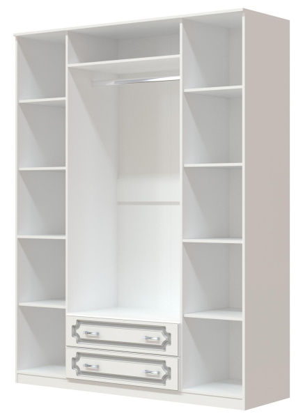 Шкаф распашной Лак ШР-4 с зеркалом