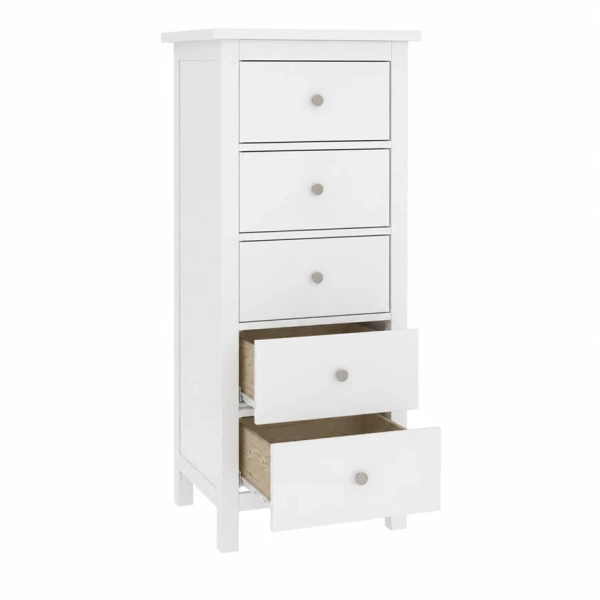 Комод Кантри Hemnes 05 ММЦ (Белый лак)