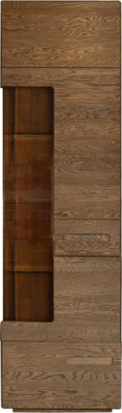 Шкаф-витрина Хедмарк БМ2.761.0.77-01 (Дуб натуральный)