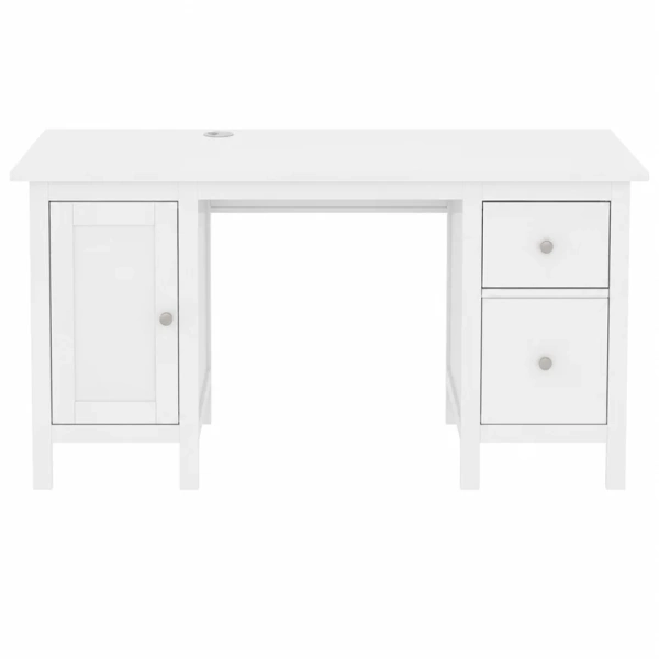Стол письменный Кантри Hemnes 12 ММЦ (Белый лак)