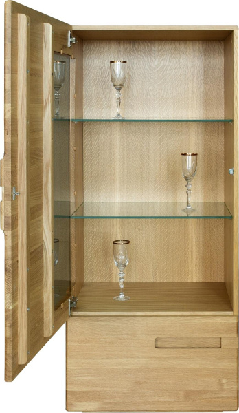 Шкаф с витриной Хедмарк БМ2.761.0.78-01