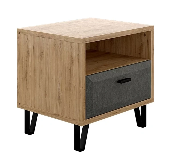 Тумба прикроватная ГРЕЙС KOM1S