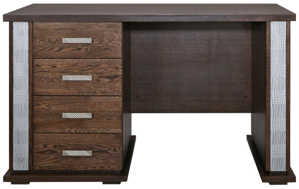 Стол письменный Тунис П6.343.2.25-01 (П343.25Ш) (Венге c серебром)