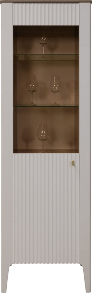 Шкаф Шарли П6.116.0.01-01 (Шарли керамика + Жемчужный сатин)