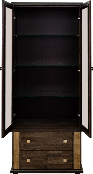 Шкаф с витриной Тунис П6.343.0.22 (П343.22Ш)
