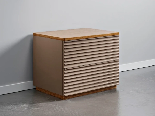 Прикроватная тумба на цоколе Code HR9 (Цвет Бежевый)