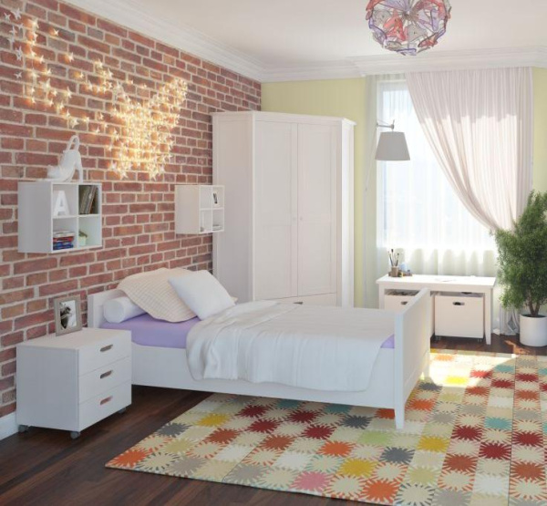 Кровать подростковая Сиело 90