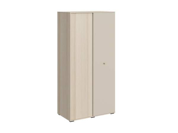 Шкаф Play двухдверный (Корпус Ясень Коимбра, Фасад Кашемир)