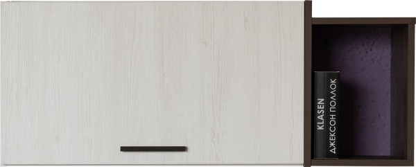 Полка навесная Луна П7.049.1.71 (Сосна рандерс + оникс)