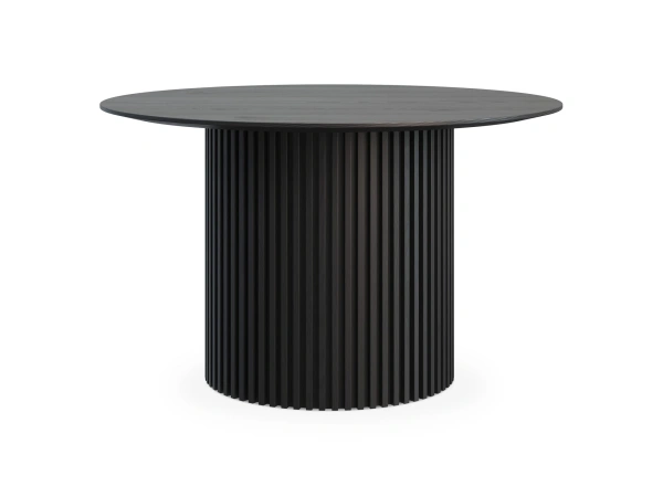 Стол журнальный Mono Stripe D70/D38/H42 (Стол журнальный Mono Stripe D70/D38/H42 Цвет Дуб черный, рифленый)