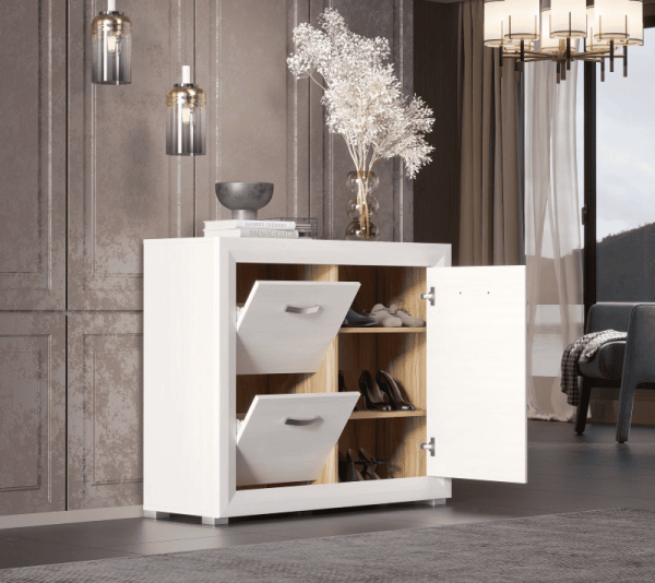 Тумба для обуви МАЛЬТА B136-BUT1D2B