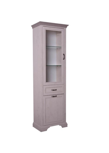 Шкаф с витриной 1V1D1S МОНАКО