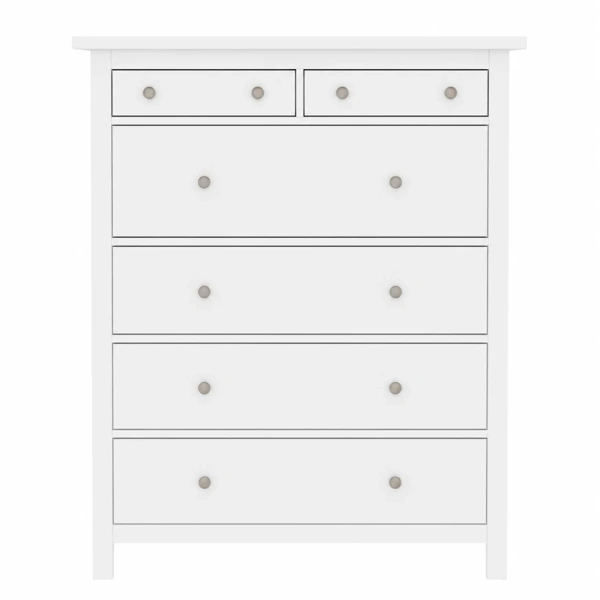 Комод Кантри Hemnes 06 ММЦ (Белый лак)
