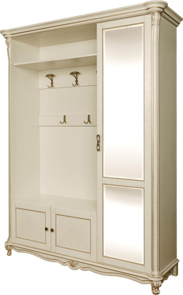 Шкаф комбинированный 3д Алези П1.350.3.11/П1.350.3.11-01 (П540.01з/П540.01з-01)