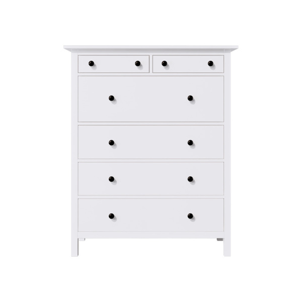 Комод 6 ящиков Кымор Hemnes (Цвет Белый)