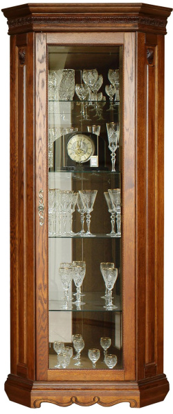 Шкаф с витриной Милана 10 П4.265.0.10(265.10) (Черешня)