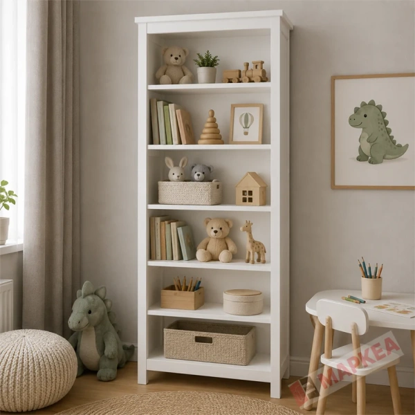 Стеллаж Кантри Hemnes 00 ММЦ (Белый лак)