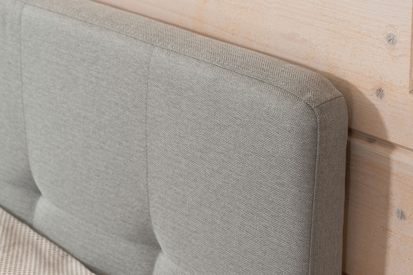 Кровать мягкая двуспальная Вида №5